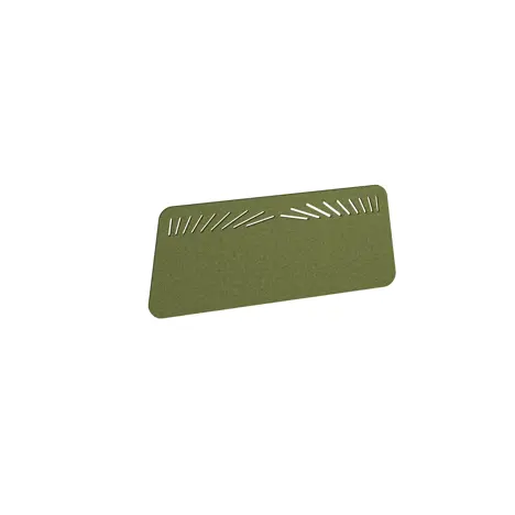 Domino Acoustic Desktop Screen - 1000mm - Reed Green